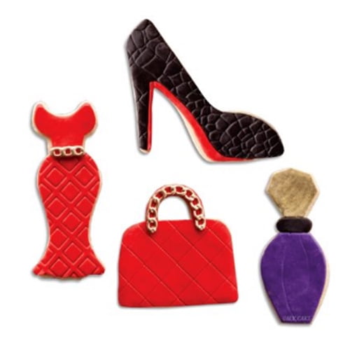 NY Cake Fashionista Ensemble de Coupe-Cookies - Plastique
