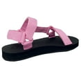thumbnail image 2 of SNJ Women's Open Toe Slide Flat EVA Foam Hook and Loop Sandal, 2 of 3