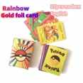 thumbnail image 1 of 27/55Pcs3D Shining Rainbow Cards English Vmax Gx Charizard Pikachu Trading Game Collection Battle Card Children Gift, 1 of 5
