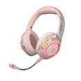 thumbnail image 1 of Inteprter Inalámbrico Bluetooth-compatibilidad 5.1 Auriculares Cancelación de ruido Computadora Manos libres Juego de llamadas Auriculares con Cables de audio/vídeo Rosado, 1 of 6