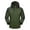 #Army Green, variant on DPTALR Men's Color Block Pocket Detachable Zipper Outdoor Jacket,Black, 6XL