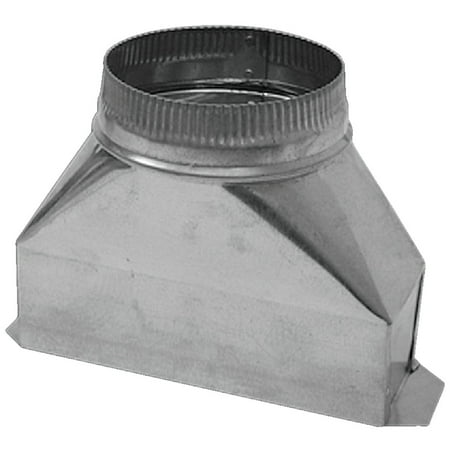

Lambro 7 In. Galvanized Range Hood Round Transition Boot 134