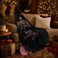 thumbnail image 3 of Empowering Lead Beautifully Power Grace, Festive autumn celebration Scene, Warm Flannel Blanket for Living Room and Reading Nook, Art Lovers autumn celebration Gift, Festive Home Decor, 3 of 9