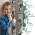 thumbnail image 3 of Blackout Kids Curtains,German Shorthaired Pointer Childrens Insulated Curtains Set Of 2,Bedroom Essentials,Toddler Room Decor 52x63in(132x160cm), 3 of 4