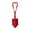 Red, variant on Stansport G.I. Style Double Folding Shovel - O.D. Green
