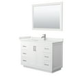 thumbnail image 2 of Wyndham Collection Wcf292948s-Qtz-Unsm46 Miranda 48" Free Standing Single Basin Vanity Set, 2 of 7