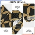 thumbnail image 6 of FORMRS Kids Pajama Pants with Pockets Size 6-8Y Boys Lounge Sleep Bottoms, Black Geometric, 6 of 8