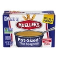 thumbnail image 2 of (2 pack) Mueller's Pot-Sized Sodium-Free, Cholesterol-Free Thin Spaghetti Pasta, 16 oz (Shelf-Stable), 2 of 9