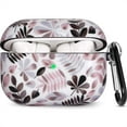 thumbnail image 1 of Étui Airpods Pro, Étui de Protection Mignon à Motif Feuille pour Airpods Pro, Coque Rigide pour Femmes et Filles pour Étui de Chargement Airpods Pro avec Porte-Clés, Ensemble d'Accessoires Airpods 3 (Feuille Dorée), 1 of 6