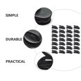 thumbnail image 3 of MERRYHAPY 100Ud Clips Giratorios Para Auriculares Con Material Resistente Y Uso Práctico Color Negro, 3 of 5