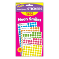thumbnail image 2 of TREND Neon Smiles superSpots Stickers Variety Pack, 2500 Per Pack, 3 Packs, 2 of 3