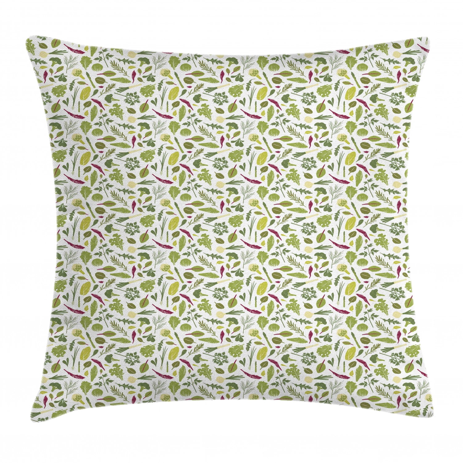 Radish in Tender Shoots Green Bedding - Duvet Cover & Pillow Case