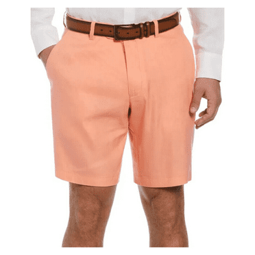 Club Room Men's Flex Stretch Cotton Shorts, Peach Cloud, 38