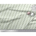 thumbnail image 3 of Soimoi Cotton Jersey Fabric Floral & Circle Geometric Fabric Prints By Yard 58 Inch Wide, 3 of 3