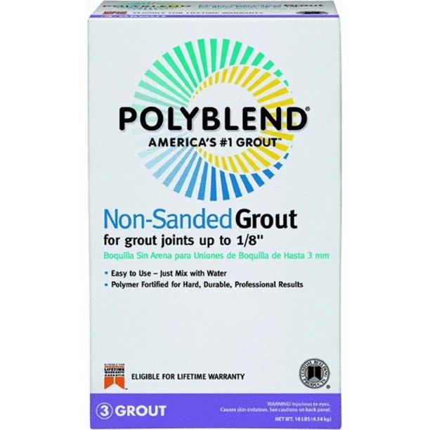 Polyblend NonSanded Tile Grout