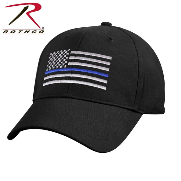 Rothco 17675 Kids Low Profile Thin Blue Line Flag Caps