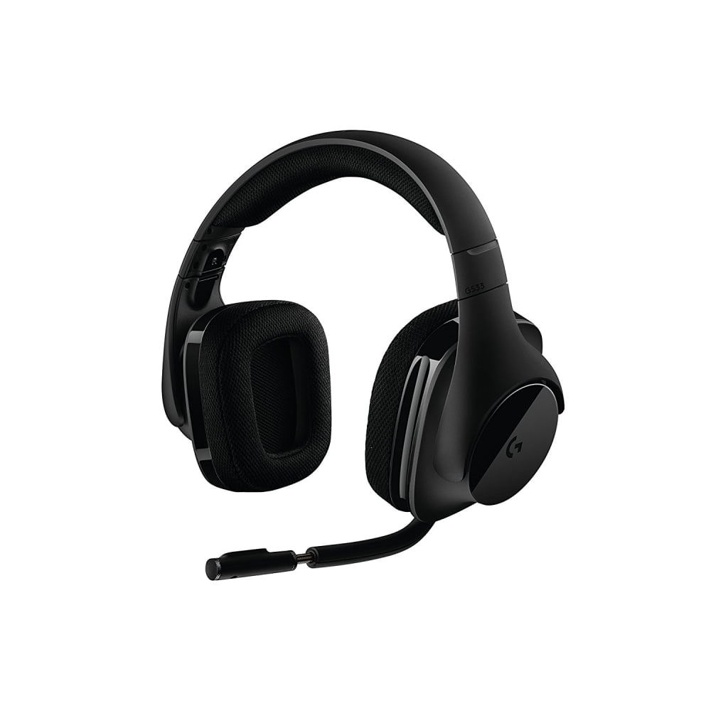 logitech g533 wireless gaming headset dts 7.1 surround sound