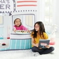 thumbnail image 5 of Martha Stewart Kids' Diner Play Tent: Children's Large Indoor Pretend Play Playhouse for Playroom, Foldable Toddler Bedroom Tent, 5 of 6