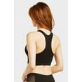 thumbnail image 3 of 6 Packs of Sofra Women's Seamless Onesize Workout Fitness Gym Racerback Sports Bra (Style# 8), 3 of 7