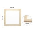 thumbnail image 2 of Uxcell 1pcs Silk Screen Printing Frame, 7.9x7.9 Inch Wood with 160 White Mesh, for Screen Printing DIY Project, 2 of 5