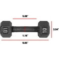 thumbnail image 2 of CAP Barbell Cast Iron Hex Dumbbell, 10 Lbs., Pair, 2 of 4