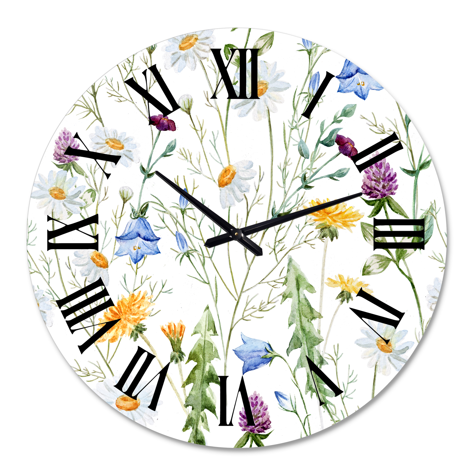 Designart 1 in Quartz Traditional Wall Clock