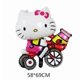 thumbnail image 4 of Hello Kitti-Globo de aluminio de dibujos animados para niña, decoración de fiesta de cumpleaños, Gato de Anime, juguete inflable para bebé, decoración del hogar, 4 of 4