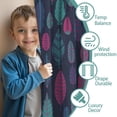thumbnail image 3 of Blackout Kids Curtains,Boho Bohemia Flower Childrens Insulated Curtains Set Of 2,Bedroom Essentials,Toddler Room Decor 42"x54"(106x137cm), 3 of 4