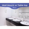 thumbnail image 2 of Automatic Air Freshener Spray Dispenser (2-Pack) Wall Mounted or Free Standing, Commercial and Home Use, Multiple Time Scent/Mist Release Settings for Room/Restroom Sprayer (White), 2 of 8