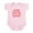 Petal Pink, variant on CafePress - Kart Racing Infant Bodysuit - Baby Light Bodysuit, Size Newborn - 24 Months