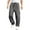 Grey, variant on Vedolay Mens Cargo Pants Loose Pants Multi-Pocket Drawstring Cargo Pants Black,M