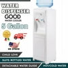 [US IN STOCK] Brand New Electric Water Cooler Dispenser Stainless Steel Hot Cold Top Loading 5 Gallon white