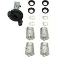 thumbnail image 2 of NOVAPATRS 706591 704600 598007 Ignition Switch Lock Cylinder & Door Lock Cylinders with Two Keys for 2001 2002 2003 2004 2005 2006 2007 Chevy Express 1500 2500 3500 GMC Savana 1500 2500 3500, 2 of 7
