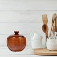 thumbnail image 4 of Mobutofu 1Pcs Wooden Bowl with Lid Brown Solid Wood Food Storage for Home Use, 4 of 4