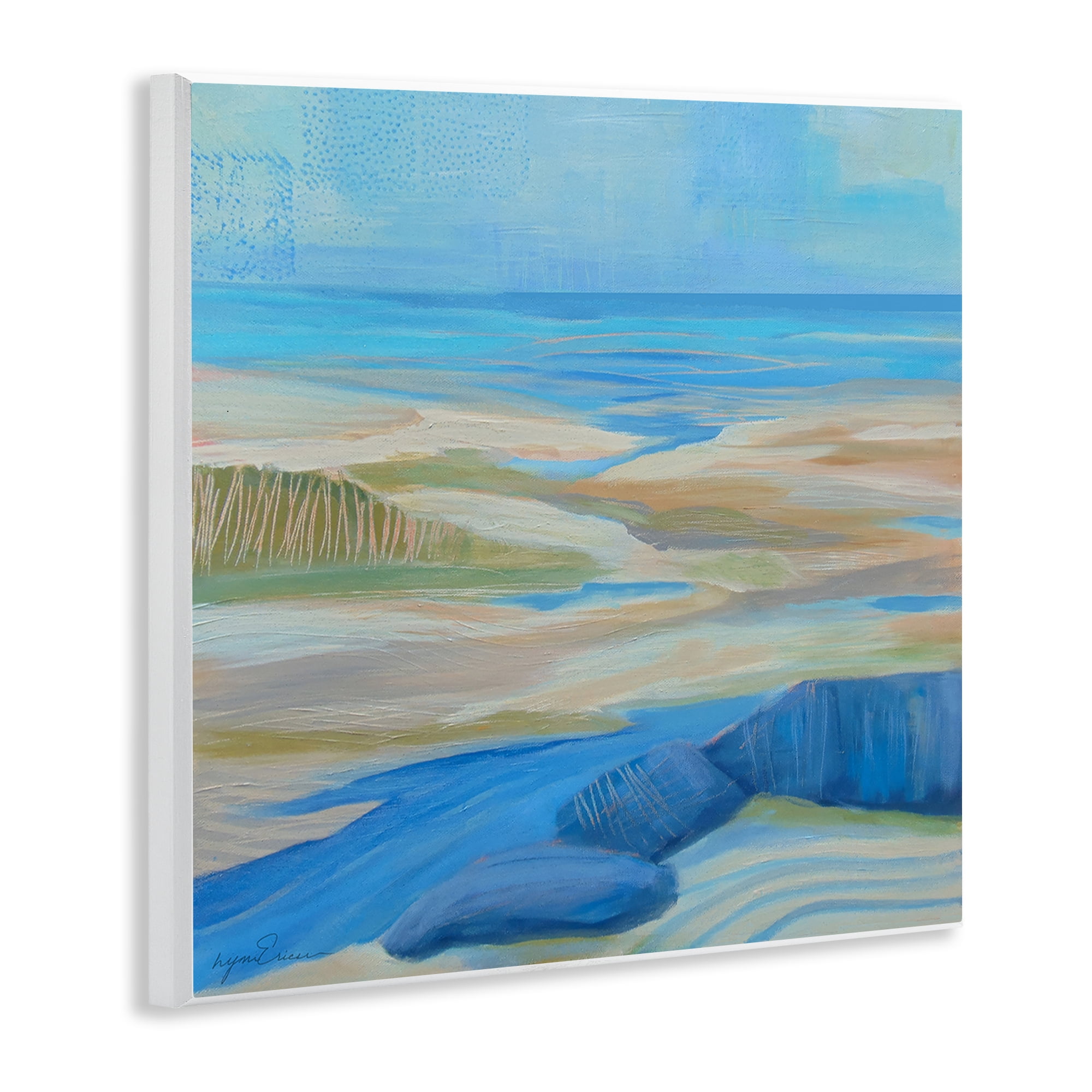 Stupell Industries Low Tide Azure Dunes Wall Plaque Art, design by Lynn Ericson Fine Art