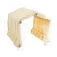 thumbnail image 3 of Escondite del conejillo de indias Reserva de escondite de animales pequeños, abertura, sin acrílico de acceso acrílico de fondo accesorios de jaula de amarillo, 3 of 8