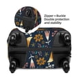 thumbnail image 4 of Haiem Colorful Fox Luggage Cover Printed Suitcase Covers for Luggage Elastic Washable Suitcase Protector Fits 18-32 Inch Luggage-Large, 4 of 9