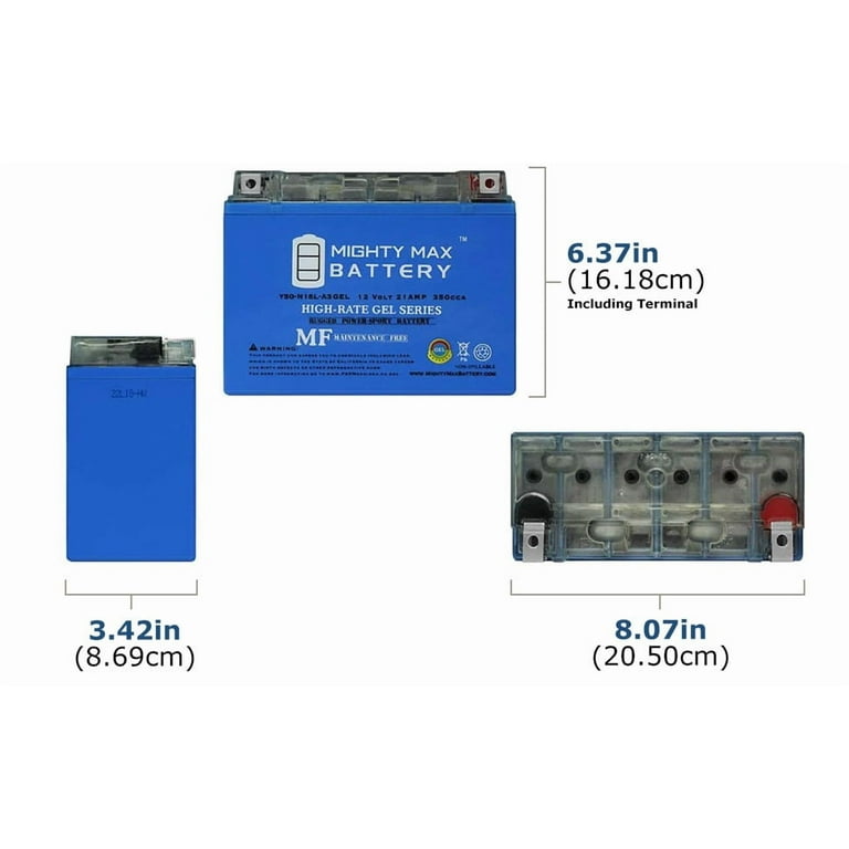 Y50-N18L-A3 GEL Battery for Yamaha 1300cc XVZ13 Venture/Royale