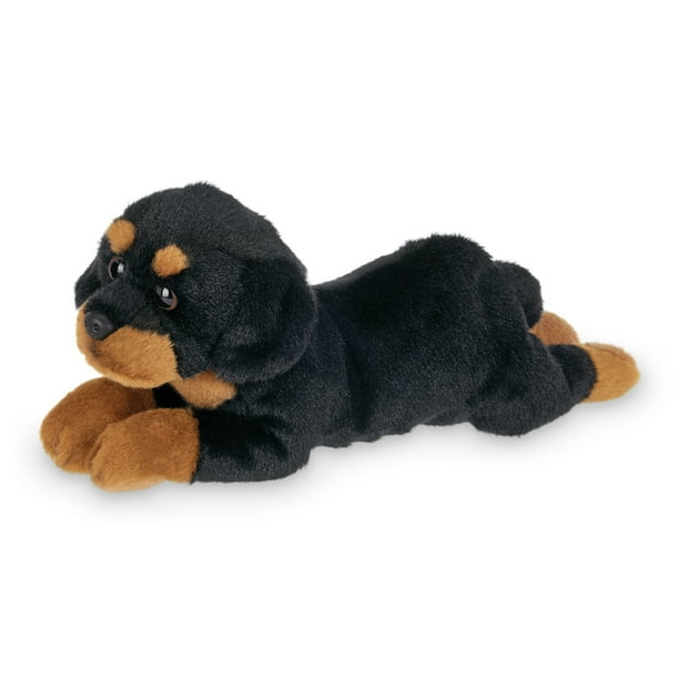 peluche chien rottweiler