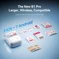 thumbnail image 3 of NIIMBOT B1 Pro Label Maker, 300DPI HD Label Printer, Ideal for Photos,Stores,Notes,Study Graphics, Small Business, 3 of 10