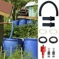 Rain Barrel Connector Kit, Rain Barrel Diverter Kit to Link 2 Rain
