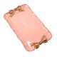thumbnail image 5 of Bandejas de almacenamiento de pasteles con lazo de estilo europeo Bandeja de decoración cuadrada 12x20cm Rosa Afortunado Sencillez, 5 of 5