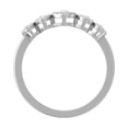 thumbnail image 2 of ARAIYA FINE JEWELRY 10K White Gold Round Diamond Cluster Engagement Ring (1/4 cttw, I2-I3 Clarity, I-J Color) Size 7.5, 2 of 6