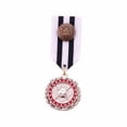 thumbnail image 3 of Broche de tela a rayas Sunnimix estilo F para mujeres y hombres, 3 of 8