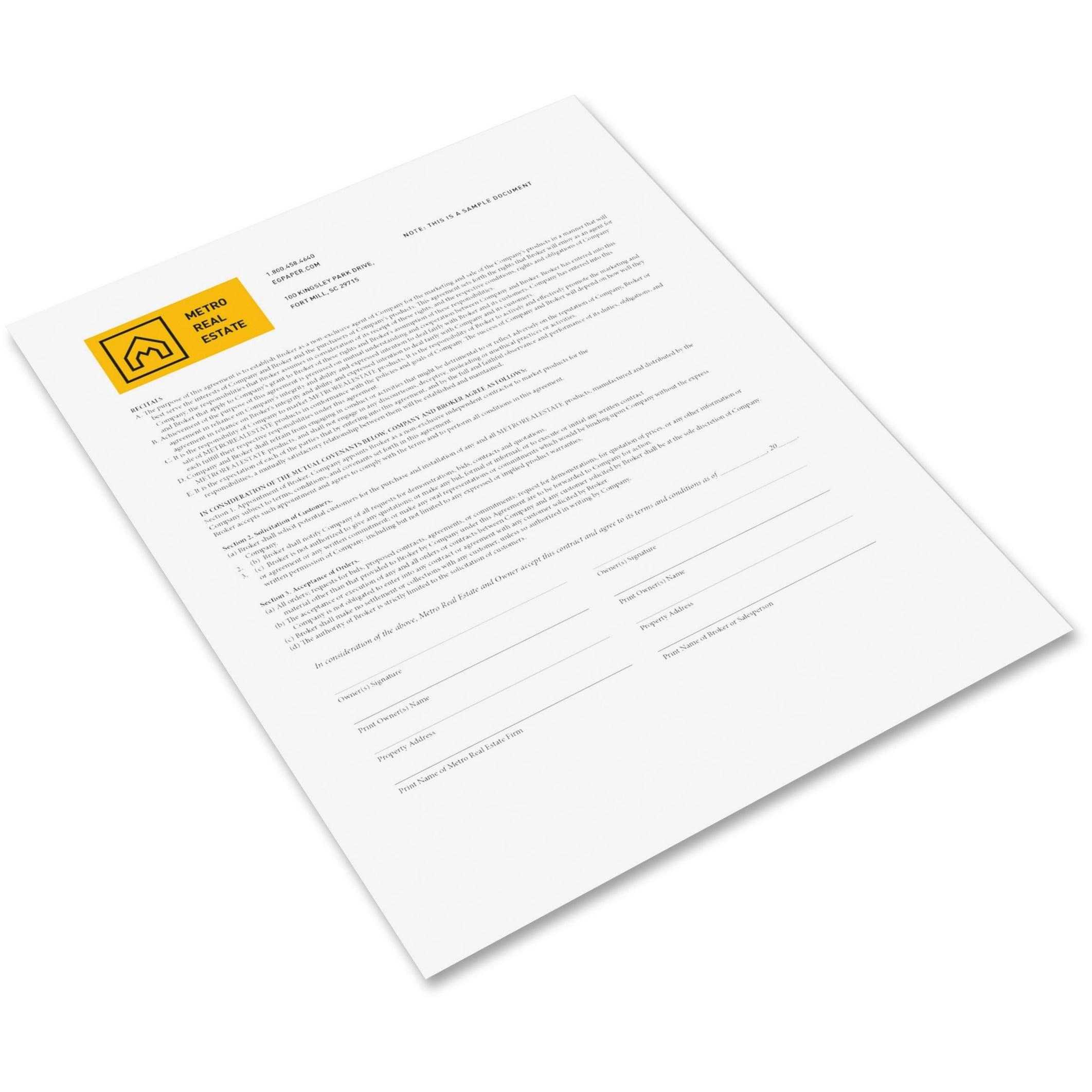 Xerox Bold Digital Carbonless Paper 8 1/2 x 11 Coated Front/Back White 500 Sheets 3R12435