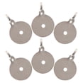 thumbnail image 2 of 6pcs Stainless Steel Shooting Train Targets Compact Metal Targets For Shooting Practice Outdoor Training Targets For Shooting Range, 2 of 8