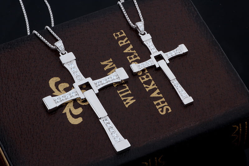 Dropship Fast And Furious Cross Necklace Personalized Men's Pendant Jewelry  to Sell Online at a Lower Price | Doba