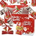 thumbnail image 2 of ZOUBAOQ Christmas Surprise Bounce Box, Birthday Creative Gift, Christmas Folding Bounce Red Envelope Gift Box, 2 of 8