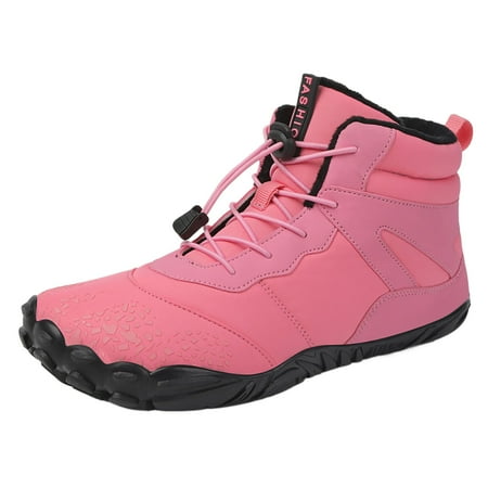 

Daznico Womens Snow Boots Winter Large Size Men and Women Outdoor Leisure Sports Warm Cotton Shoes Non Water Proof Plush Thickened High Top Snow Boots Women Winter Boots Size 9.5
