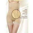 thumbnail image 4 of Shapewear for Women High Waist Extra Firm Tummy Control Booty Lifting Nylon Body Shaper 2 Pack, Size XL - 2XL, 4 of 6